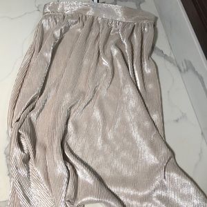 Who What Wear Skirt in Platinum